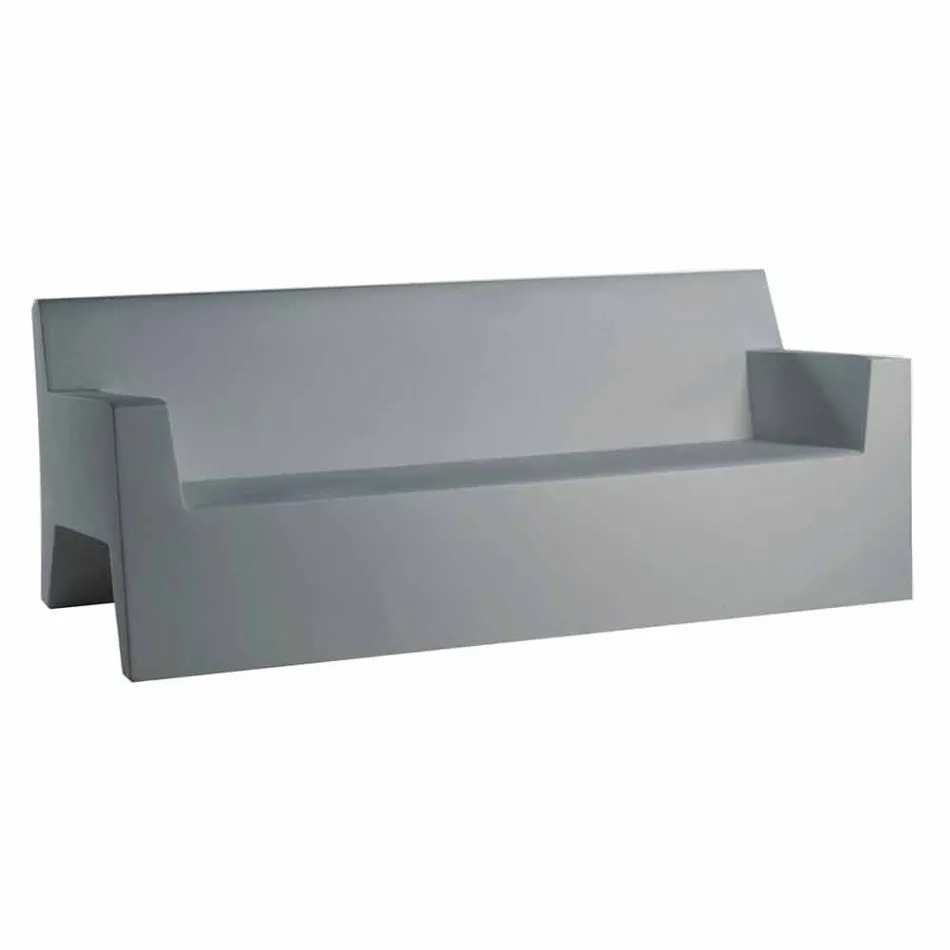 Zahradní pohovka Jut by Vondom, z polyethylenové pryskyřice, design Viadurini