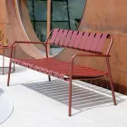 Zahradní pohovka vyrobená výhradně z hliníku - Resplendent Viadurini