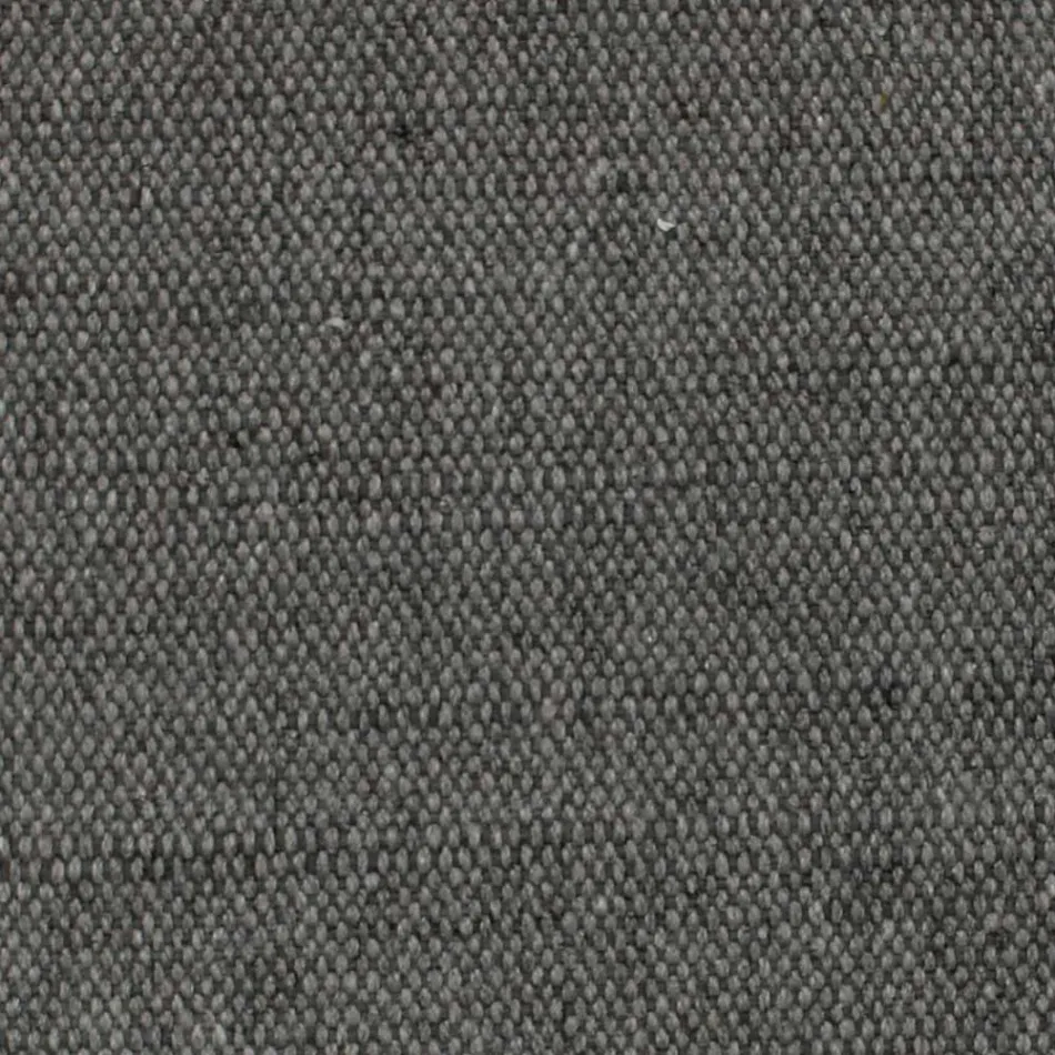 Pohovka do obývacího pokoje s podnožkou z chromovaného kovu - exkluzivně Viadurini