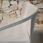 2místná venkovní pohovka s hliníkovou konstrukcí Made in Italy - Zaika Viadurini
