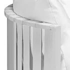 Venkovní pohovka se 2 sedadly z hliníku s lany Luxusní design se 3 povrchovými úpravami - Julie Viadurini