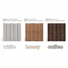 ostrov sofa relaxační zahrada s Hectorem vyrobené tkaní ručně, moderní design Viadurini