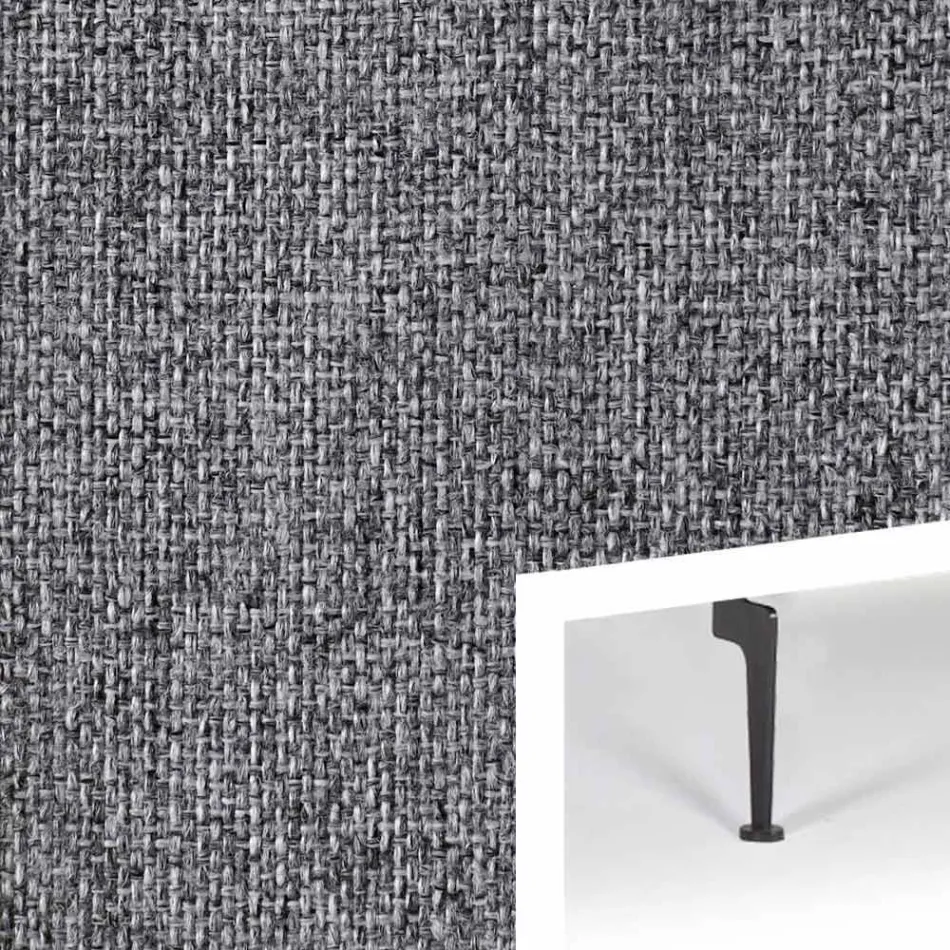 Moderní design rozkládací pohovka Zeal by Innovation z polstrované tkaniny Viadurini