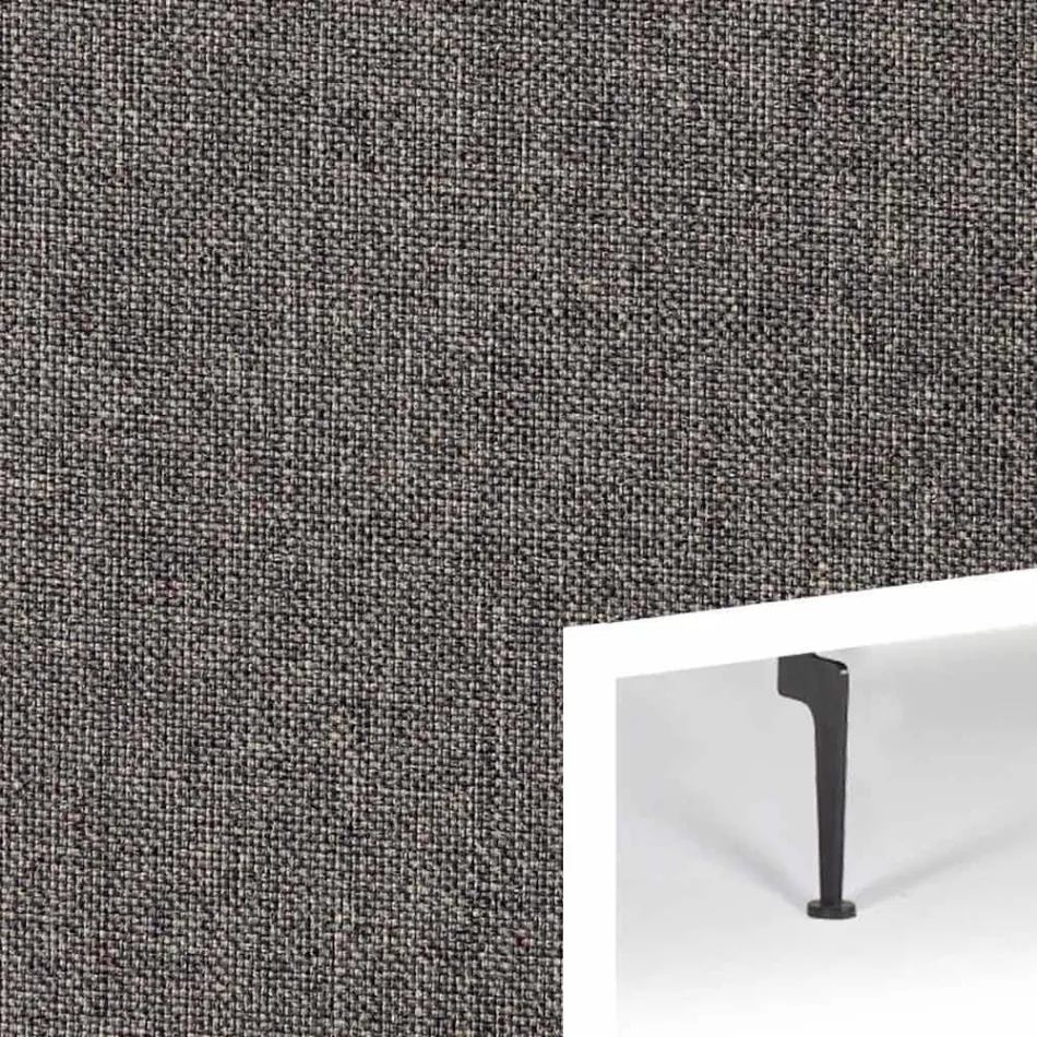 Moderní design rozkládací pohovka Zeal by Innovation z polstrované tkaniny Viadurini