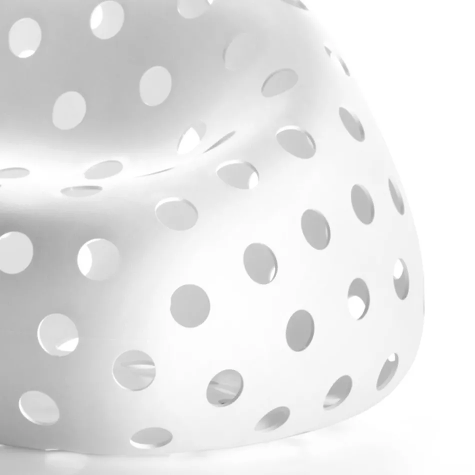 Světelná venkovní pohovka z polyetylenu s LED Made in Italy - Asso Viadurini