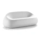 Moderní venkovní pohovka z polyetylenu v designu Made in Italy - Ervin Viadurini