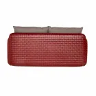 2místná venkovní pohovka z látky nebo kůže - Mara by Slide Viadurini