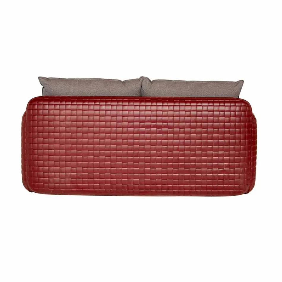 2místná venkovní pohovka z látky nebo kůže - Mara by Slide Viadurini