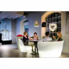 Slide Rap design vnitřní polyetylénová pohovka vyrobená v Itálii Viadurini