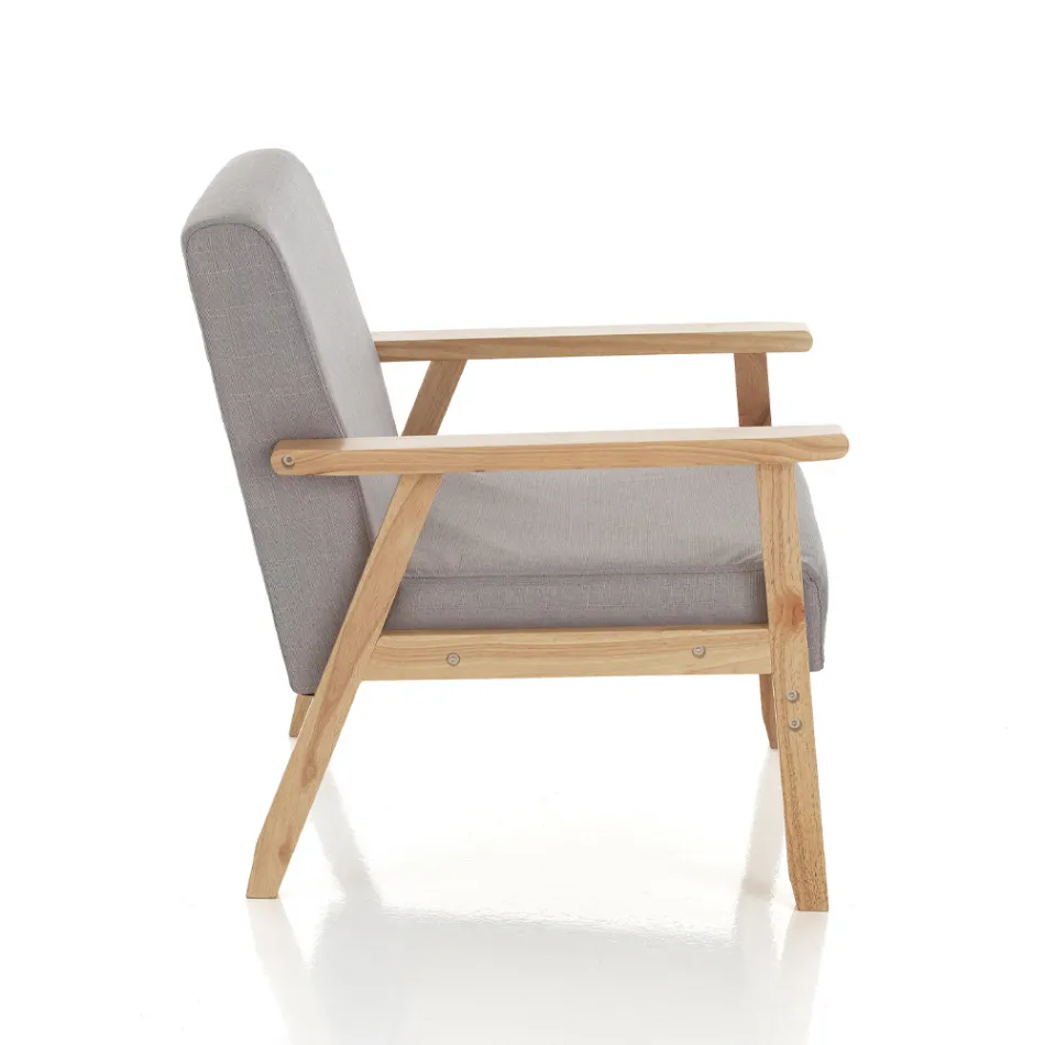 Pohovka vyrobená z masivního borovicového dřeva - xenon Viadurini