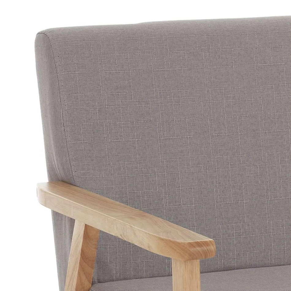 Pohovka vyrobená z masivního borovicového dřeva - xenon Viadurini