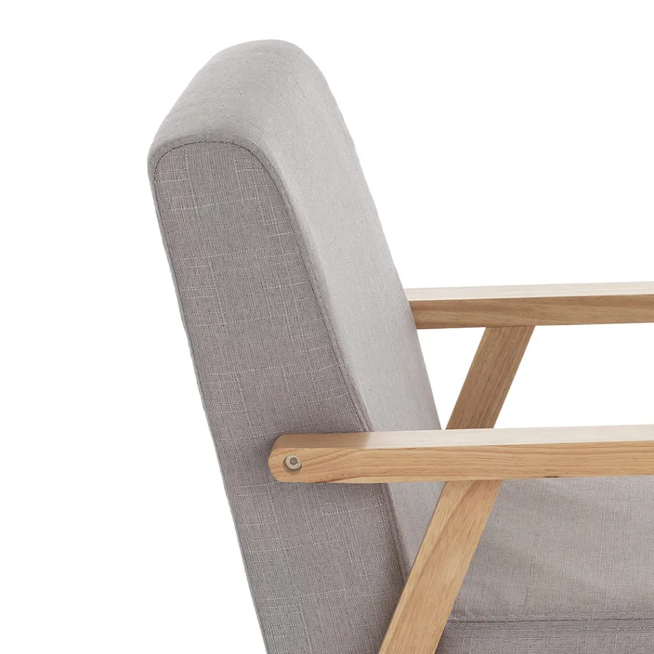 Pohovka vyrobená z masivního borovicového dřeva - xenon Viadurini