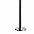 Ocelová zahradní sprcha s časovaným faucetem vyrobená v Itálii - Norton Viadurini