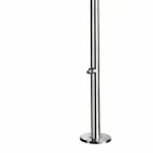 Venkovní ocelová sprcha s mytím nohou a časovačem vyrobená v Itálii - Modeo Viadurini