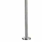 Venkovní sprcha z chromované nerezové oceli se směšovačem vyrobená v Itálii - Modeo Viadurini