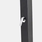 Solární zahradní sprcha z oceli s vodopádem vyrobená v Itálii - Werner Viadurini