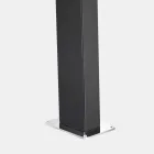 Solární zahradní sprcha z oceli s vodopádem vyrobená v Itálii - Werner Viadurini