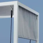 Závěsná zahradní houpačka vyrobená z lakovaného hliníku - broccard Viadurini