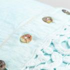 Povlak na polštář z barevného prádla, krajky Poema a italské luxusní lemovky - Stego Viadurini