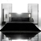 Povlečení na polštář s krajkou Poema a máslem nebo černými tkaničkami Made in Italy - Masone Viadurini