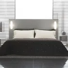 Povlečení na polštář s krajkou Poema a máslem nebo černými tkaničkami Made in Italy - Masone Viadurini