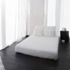 Povlak na polštář Chalk nebo Retro Light se čtvercovými designovými kravatami - Prisco Viadurini