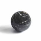 Těžítko Sphere v leštěném černém mramoru Portoro, moderní design, 2 velikosti - Sphere Viadurini
