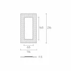 Fiam Italia Pop moderní nástěnné / podlahové zrcadlo 216x116cm vyrobené v Itálii Viadurini