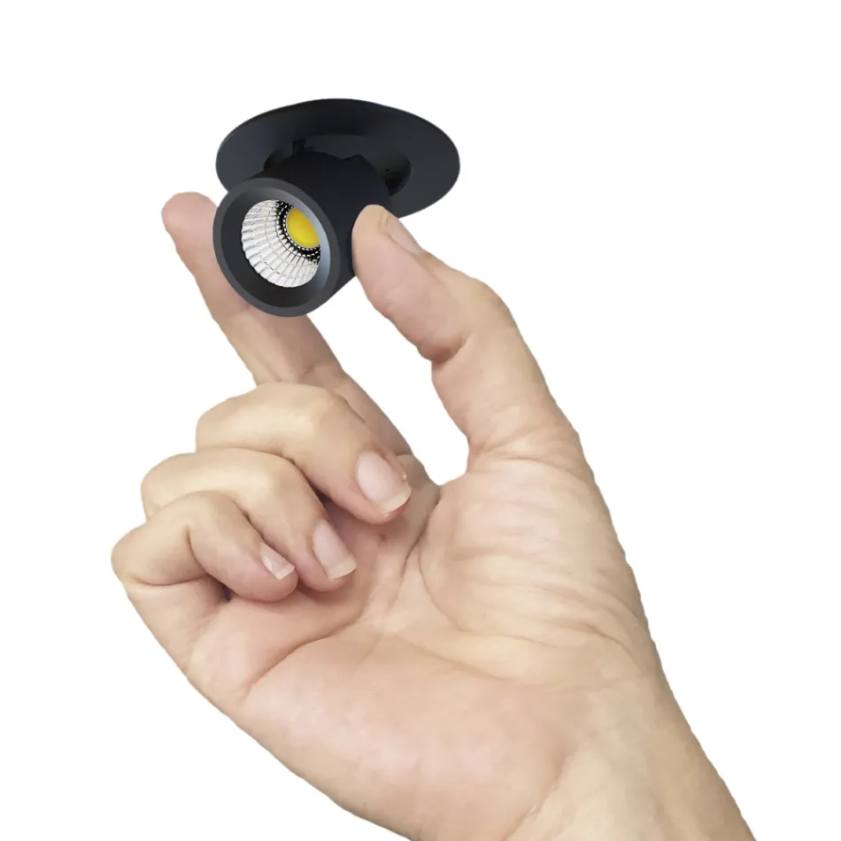 Fotoprojektor Nastavitelné stropní LED světlo v hliníku 4 kusy - Etruscan Viadurini