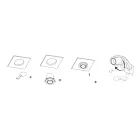 Fotoprojektor Nastavitelné stropní LED světlo v hliníku 4 kusy - Etruscan Viadurini