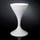 Podlahový Frappeuse z bílého polyetylénu Made in Italy - Bratislava Viadurini