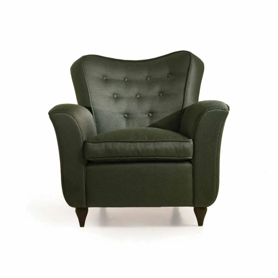 Fratelli Boffi Leonie design čalouněná židle, záda capitonnè Viadurini