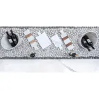 Víno nebo šampaňské Glacette v bílém mramoru Carrara Vyrobeno v Itálii - Ciotti Viadurini