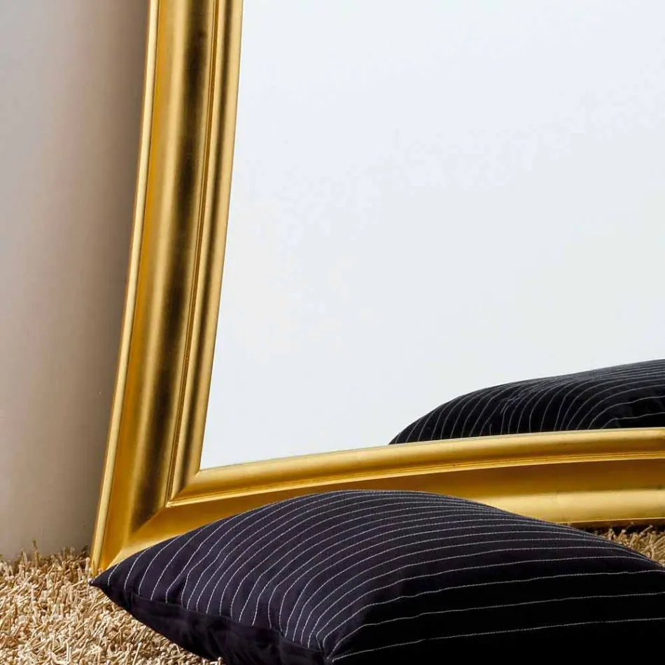 Velké zrcadlo podlaha / stěna moderní design Heart, 110x197 cm Viadurini