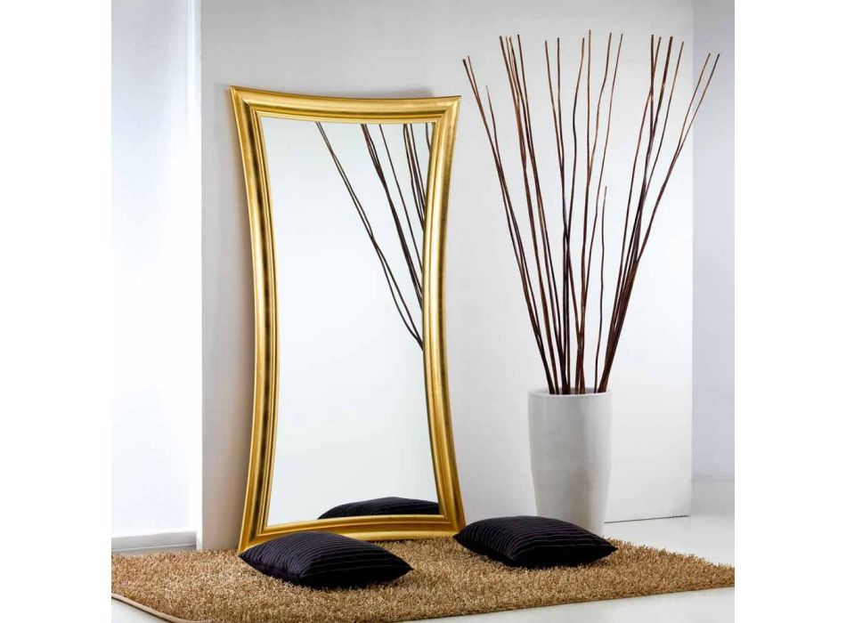 Velké zrcadlo podlaha / stěna moderní design Heart, 110x197 cm Viadurini