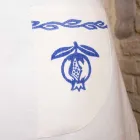 Italská ručně vyráběná plátěná zástěra z jednoho kusu - značky Viadurini