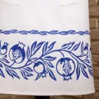 Italská ručně vyráběná plátěná zástěra z jednoho kusu - značky Viadurini