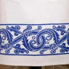 Italská ručně vyráběná plátěná zástěra z jednoho kusu - značky Viadurini