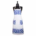 Italská ručně vyráběná plátěná zástěra z jednoho kusu - značky Viadurini