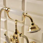 Vintage styl Mosazná vanová skupina vyrobená v Itálii - Katerina Viadurini