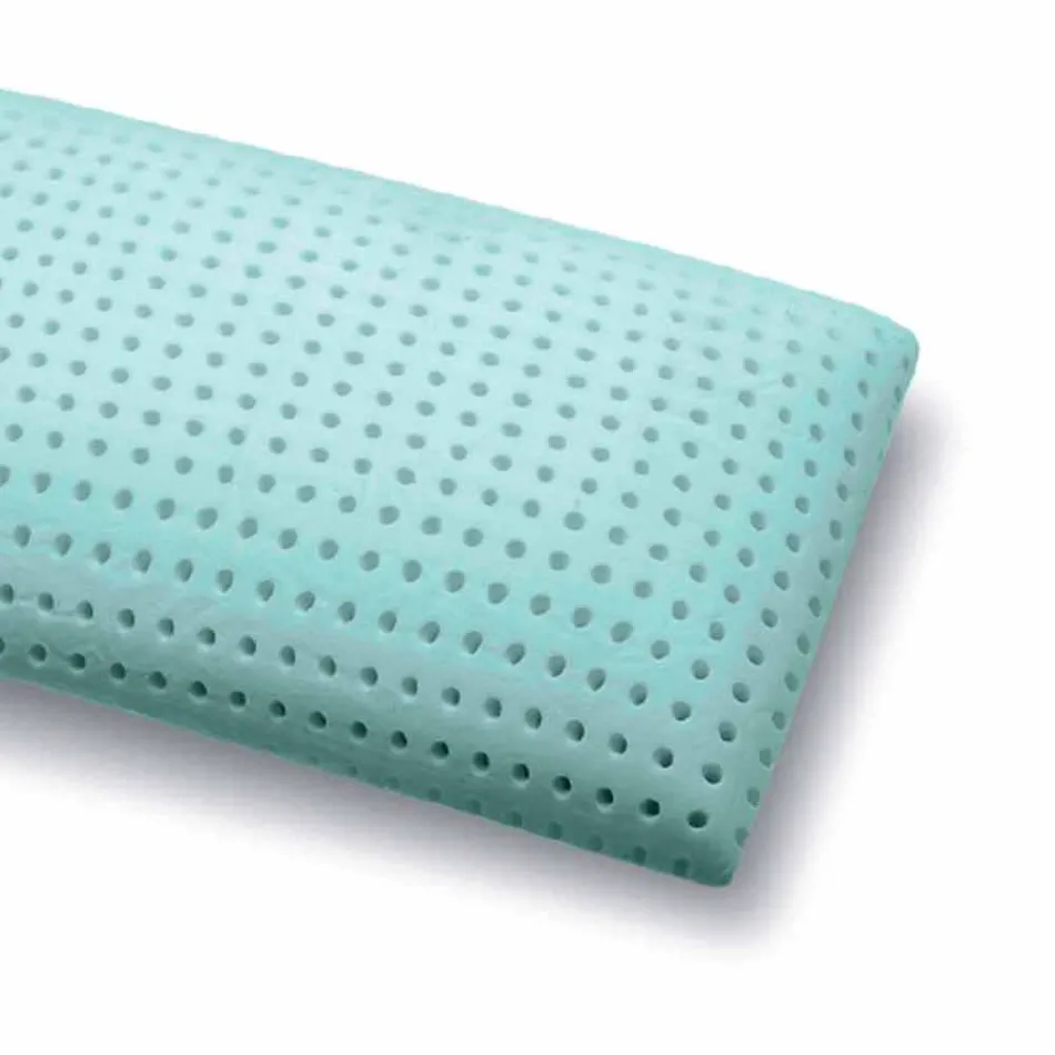 Polštář v paměti Aloe Feel Perforated 15 cm high Made in Italy - Limoges Viadurini