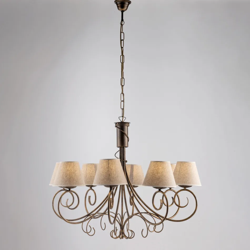 Skleněné a kovové osvětlení vyrobené v Itálii pro vytvoření elegantních prostor – Draco Viadurini