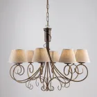 Skleněné a kovové osvětlení vyrobené v Itálii pro vytvoření elegantních prostor – Draco Viadurini