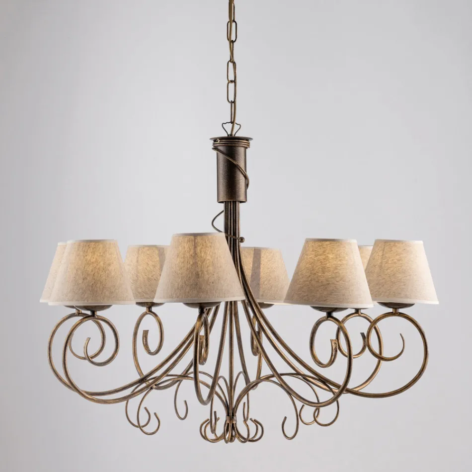 Skleněné a kovové osvětlení vyrobené v Itálii pro vytvoření elegantních prostor – Draco Viadurini