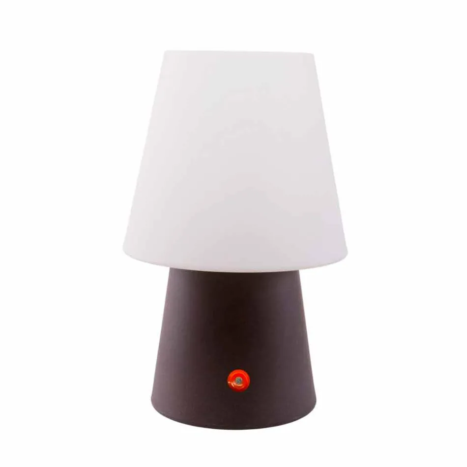 Dobíjecí LED lampa z barevného plastu pro vnitřní i venkovní použití - Fungostar Viadurini