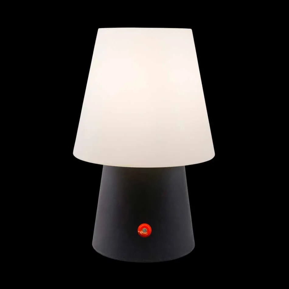 Dobíjecí LED lampa z barevného plastu pro vnitřní i venkovní použití - Fungostar Viadurini