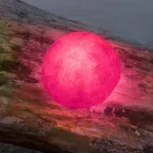 Venkovní nástěnná svítidla In-es.artdesign Tlačítko Out v barevném nebulitu Viadurini