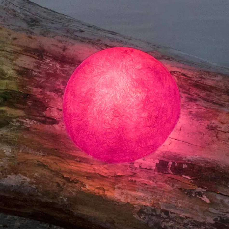 Venkovní nástěnná svítidla In-es.artdesign Tlačítko Out v barevném nebulitu Viadurini