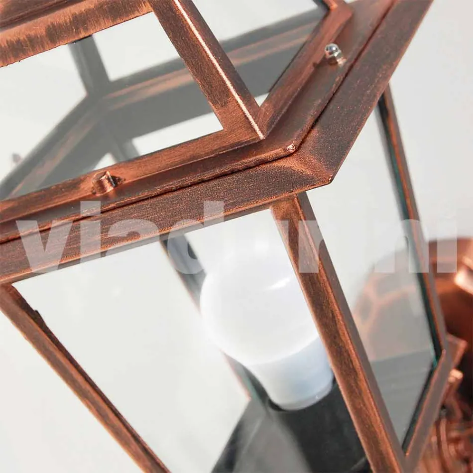 Kristel, hliníková zahradní nástěnná lampa vyrobená v Itálii Viadurini