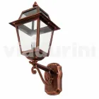 Kristel, hliníková zahradní nástěnná lampa vyrobená v Itálii Viadurini